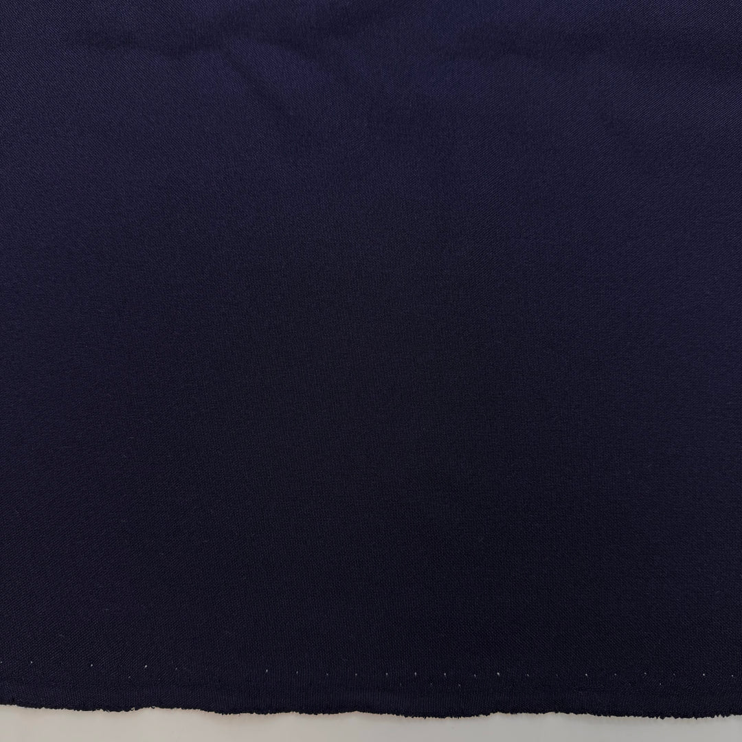 Falling Into September - Polyester Blend Woven - Dark Navy - 1.5M Bundle