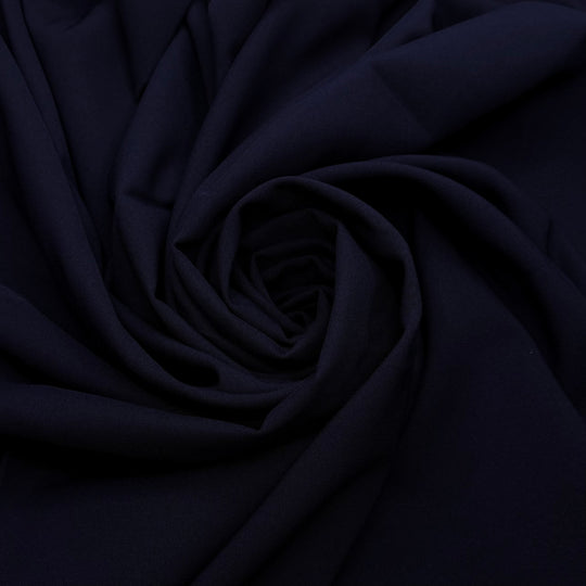 Falling Into September - Polyester Blend Woven - Dark Navy - 1.5M Bundle