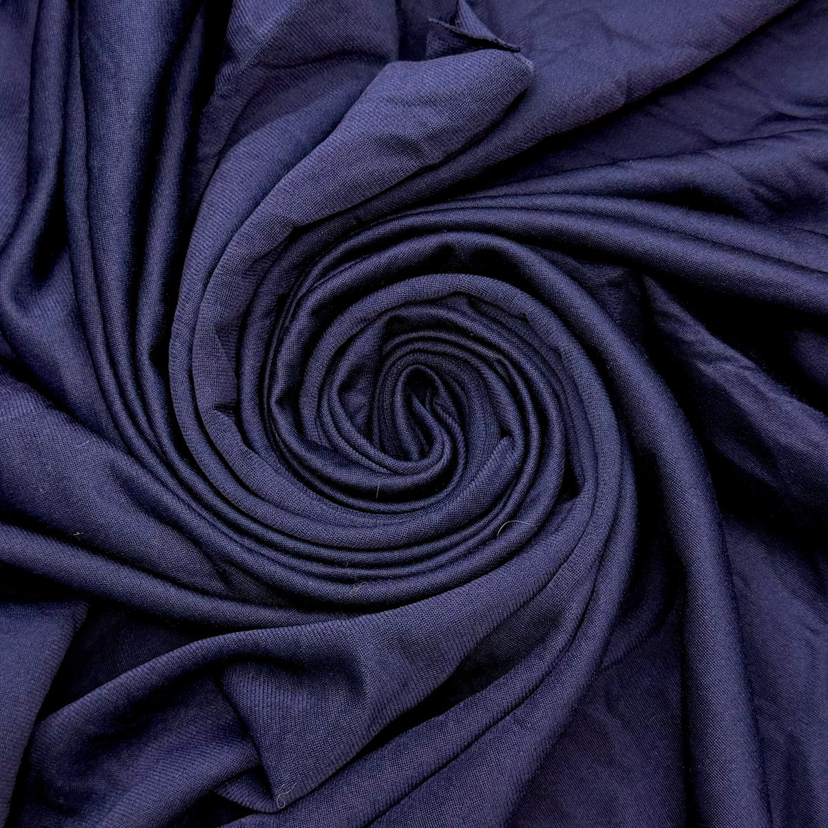 Nights Are Getting Colder - Jersey Fleece Polyester Blend Knit - Navy - 0.9M Bundle