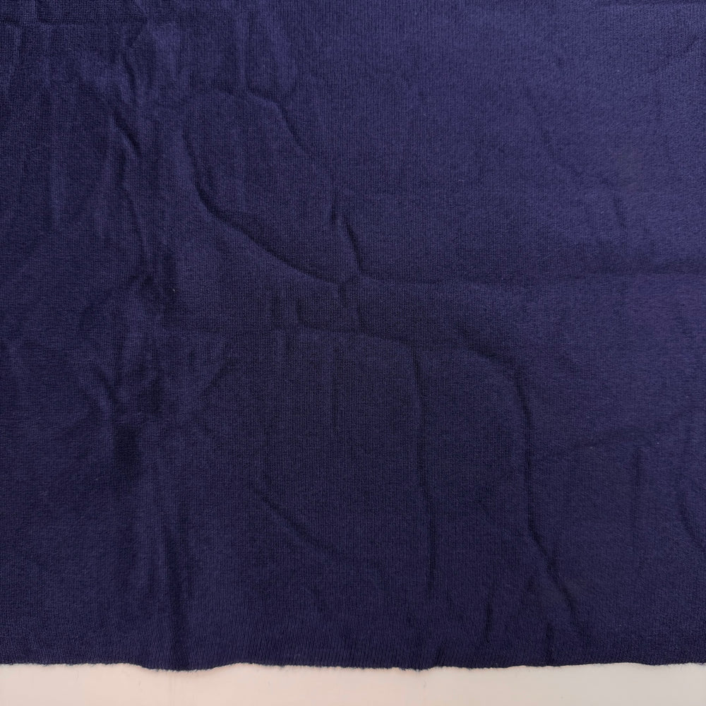 Nights Are Getting Colder - Jersey Fleece Polyester Blend Knit - Navy - 0.9M Bundle