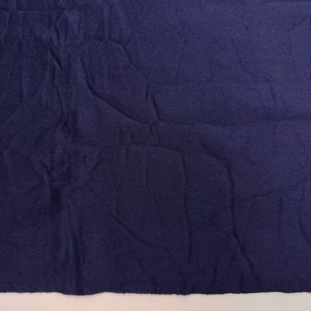 Nights Are Getting Colder - Jersey Fleece Polyester Blend Knit - Navy - 0.9M Bundle