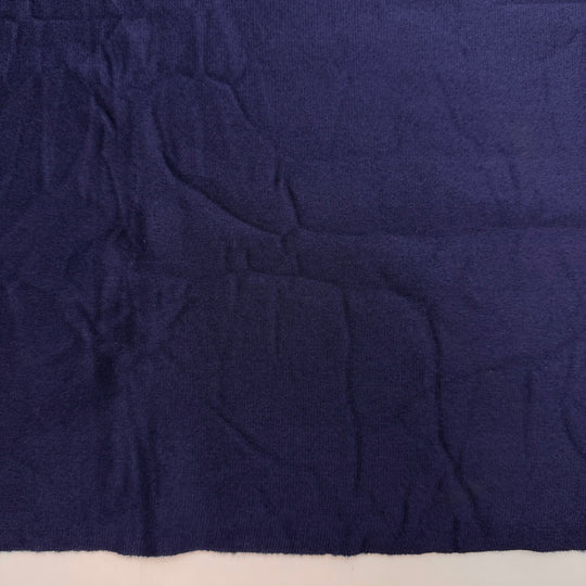 Nights Are Getting Colder - Jersey Fleece Polyester Blend Knit - Navy - 0.9M Bundle