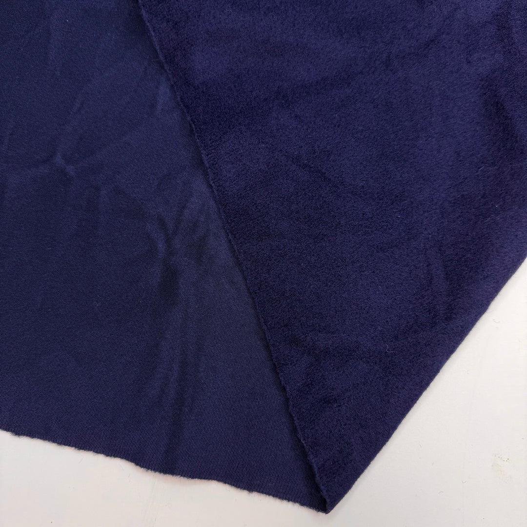 Nights Are Getting Colder - Jersey Fleece Polyester Blend Knit - Navy - 0.9M Bundle