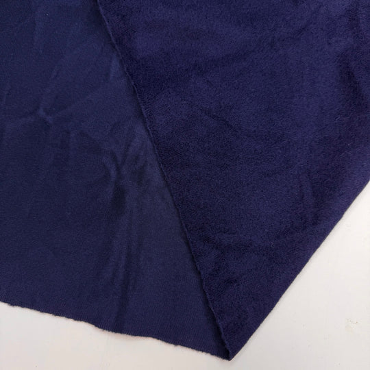 Nights Are Getting Colder - Jersey Fleece Polyester Blend Knit - Navy - 0.9M Bundle