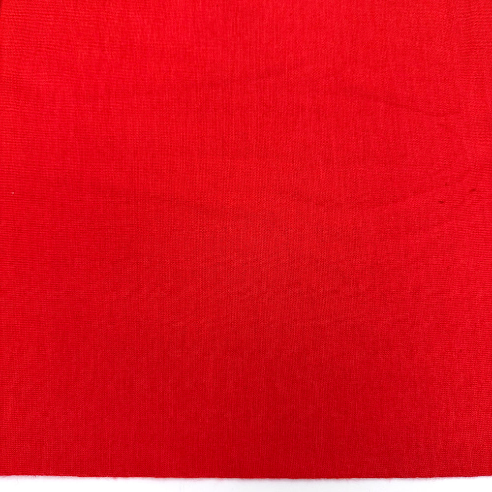 Last Sunburn Of The Year - Tubular Rib Knit Wool Blend Knit - Red - 2M Bundle