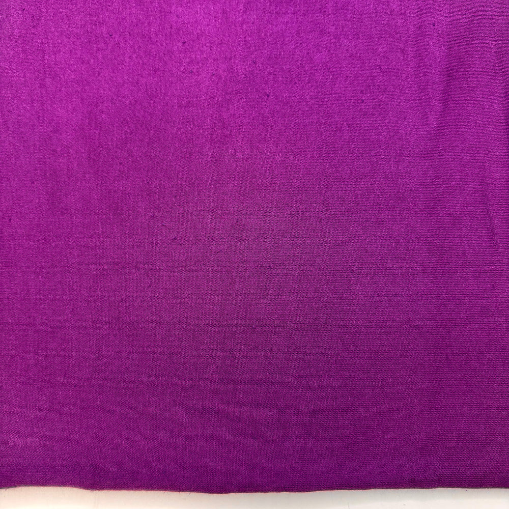 Not Over Yet - Tubular Jersey Fleece Cotton/Poly Knit - Purple - 1.6M Bundle