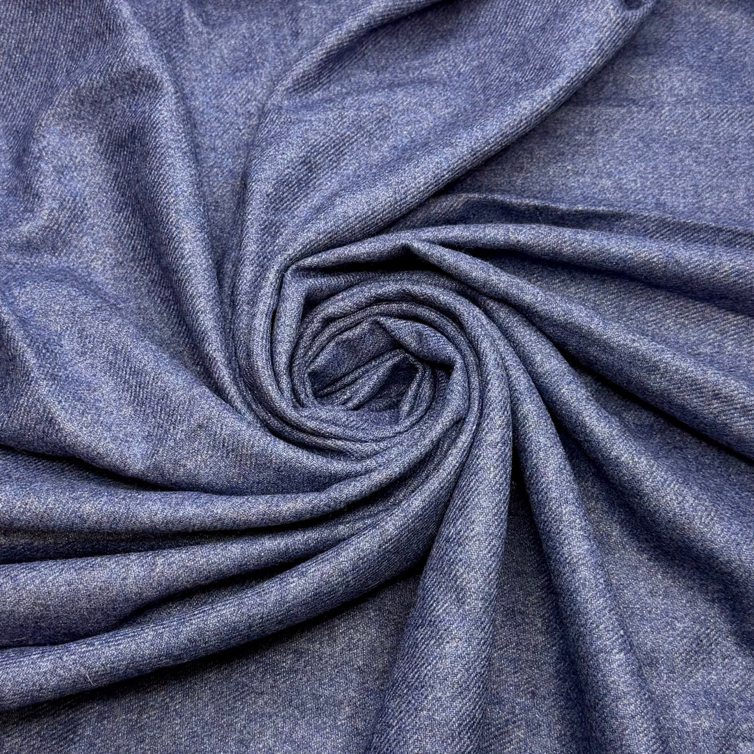 Back To School Shopping - Twill Weave Poly/Wool Woven - Dark Blue - 0.9M Bundle