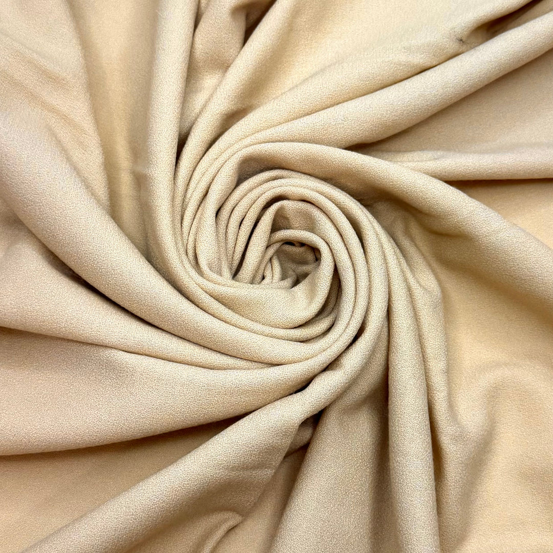 Summer Is So Classless - Crepe Wool Woven - Light Beige - 1.1M Bundle