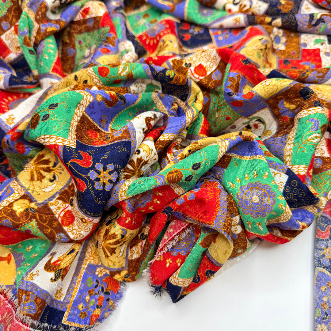 I Can Pencil You In - Jacquard Polyester Blend Woven - Multi Floral - 2.5M Bundle