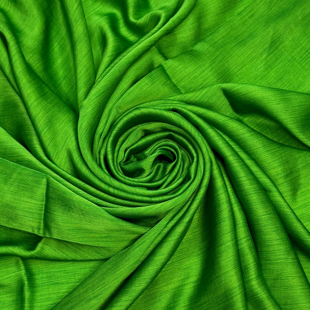 Out Classed - Satin Polyester Blend Woven - Green - 3.5M Bundle