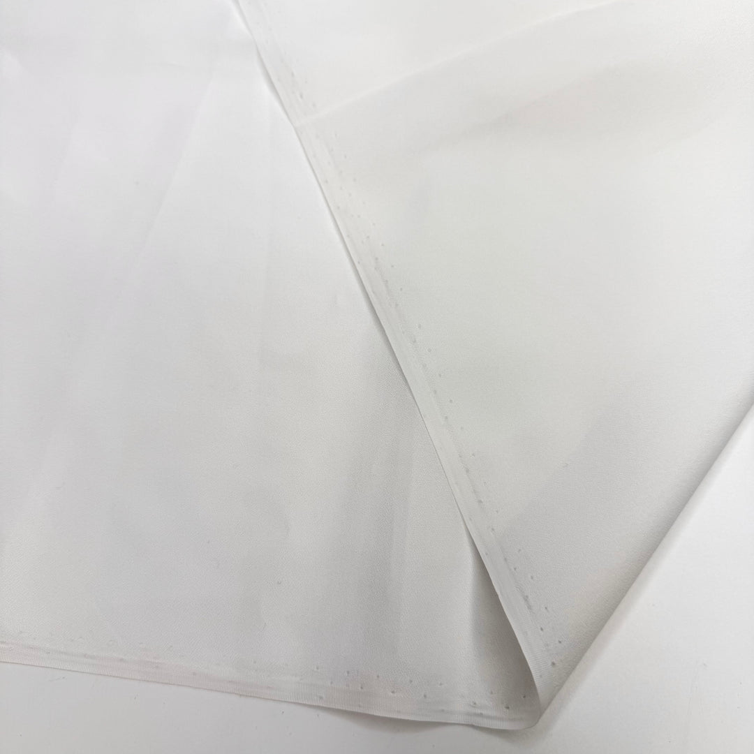 The Parents Get To Have A Break - Crepe Polyester Blend Woven - White - 1.95M Bundle