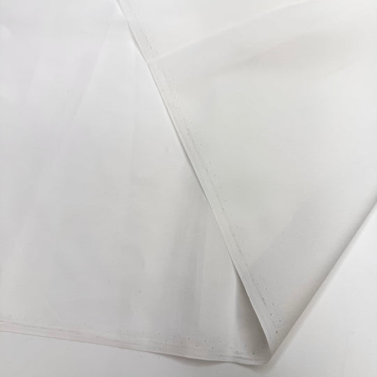 The Parents Get To Have A Break - Crepe Polyester Blend Woven - White - 1.95M Bundle