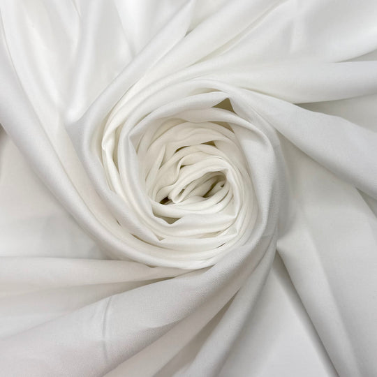 The Parents Get To Have A Break - Crepe Polyester Blend Woven - White - 1.95M Bundle
