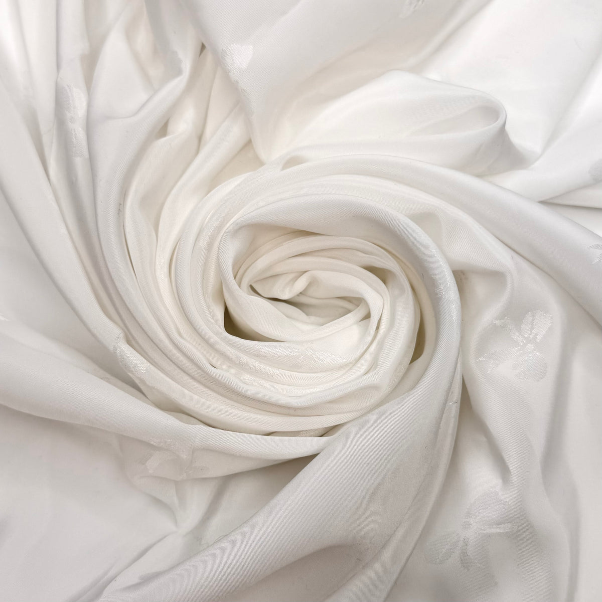 Already Planning For Prom - Polyester Blend Woven - White Bows - 2.1M Bundle