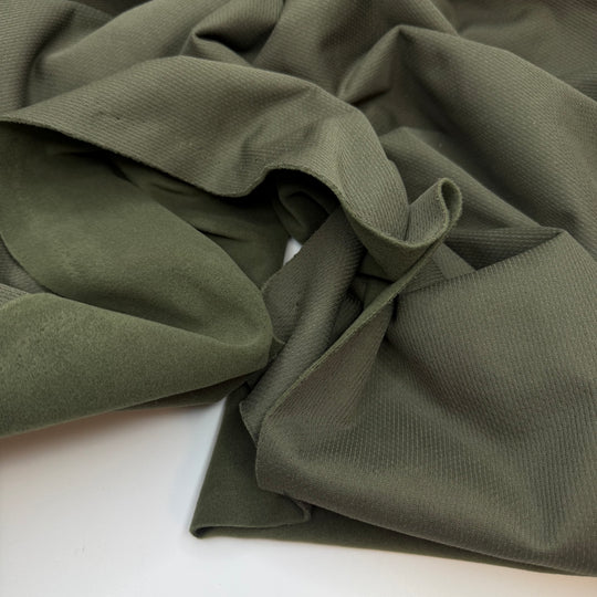 Survival Training - Jersey Fleece Poly/Nylon Knit - Olive Green - 2M Bundle