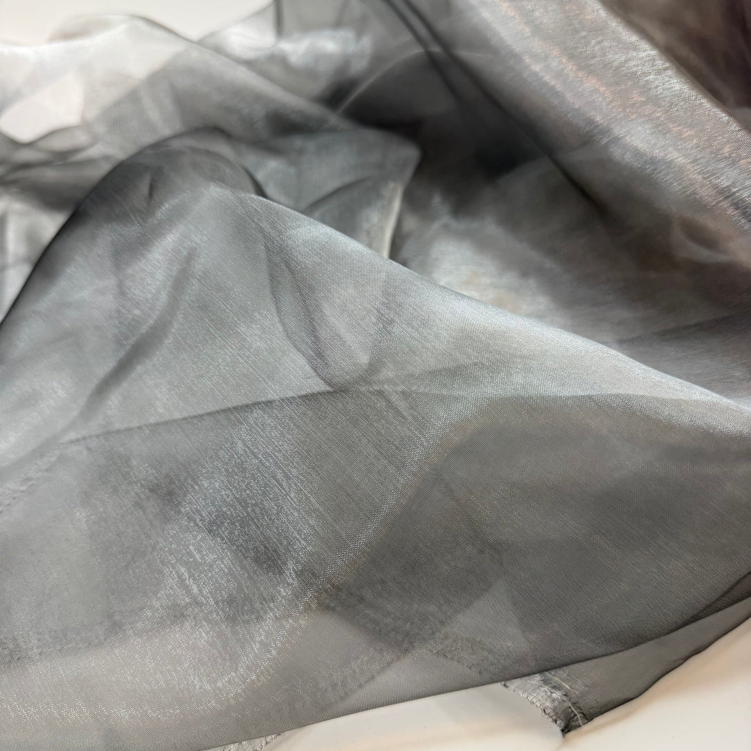 50 Shades Of Sheer - Organza Poly Woven - Silver - Bundles