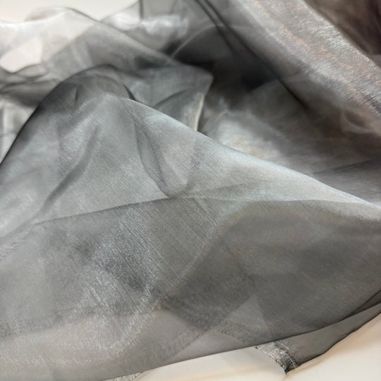 50 Shades Of Sheer - Organza Poly Woven - Silver - Bundles