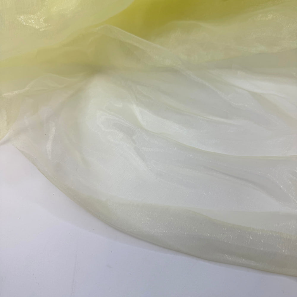 Creamy Butter - Organza Poly Woven - Light Yellow - Bundles