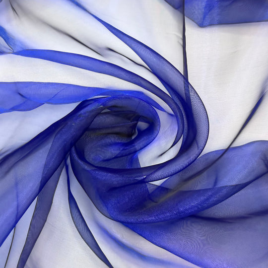 Make Mine Moody - Organza Poly Woven - Dark Blue - Bundles