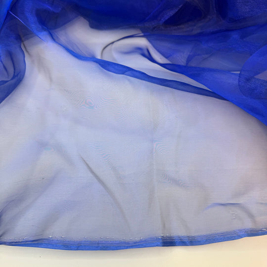 Make Mine Moody - Organza Poly Woven - Dark Blue - Bundles