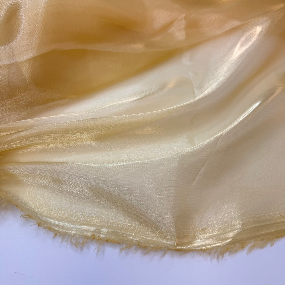 Liquid Sunshine - Liquid Organza Poly Woven - Gold/Yellow - Bundles