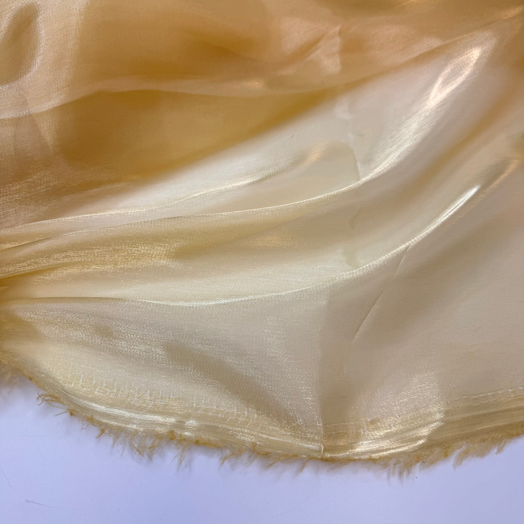 Liquid Sunshine - Liquid Organza Poly Woven - Gold/Yellow - Bundles