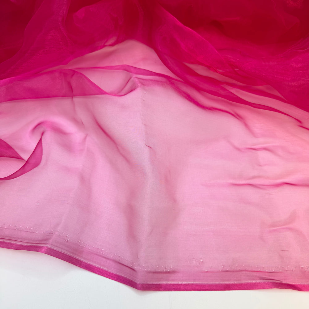 Bring The Drama - Organza Poly Woven - Dark Pink - 3.5M Bundle