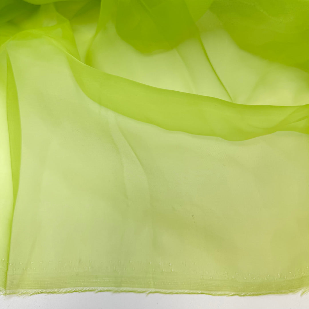 Super Lime - Organza Poly Woven - Bright Lime Green - Bundles