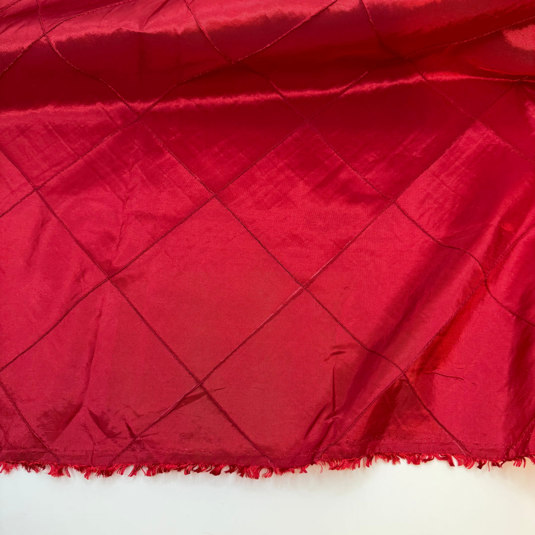 Red Room - Quilted Top Taffeta Poly Woven - Red - 1.4M Bundle