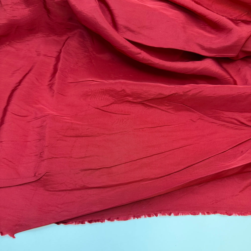 Classic Red Lip - Taffeta Poly Woven - Red - 2.9M Bundle