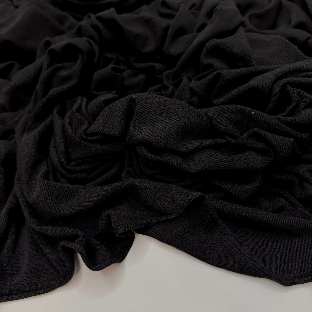 Far Out Man - Jersey Poly/Wool Knit - Black - 2.5M Bundle