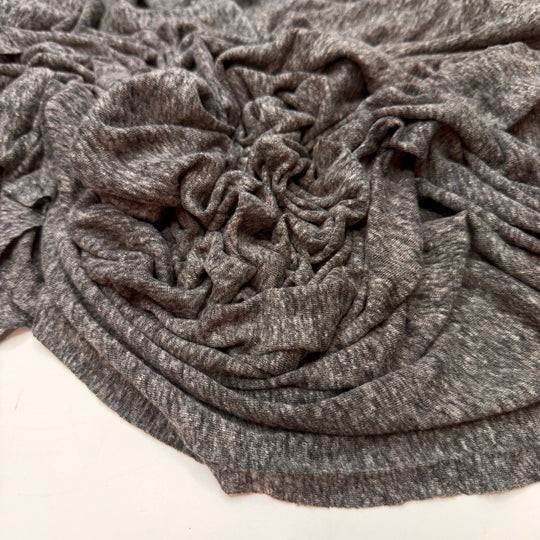 Hours Feel Like Days - Rib Knit Cotton Blend Knit - Grey Heather - 1.6M Bundle