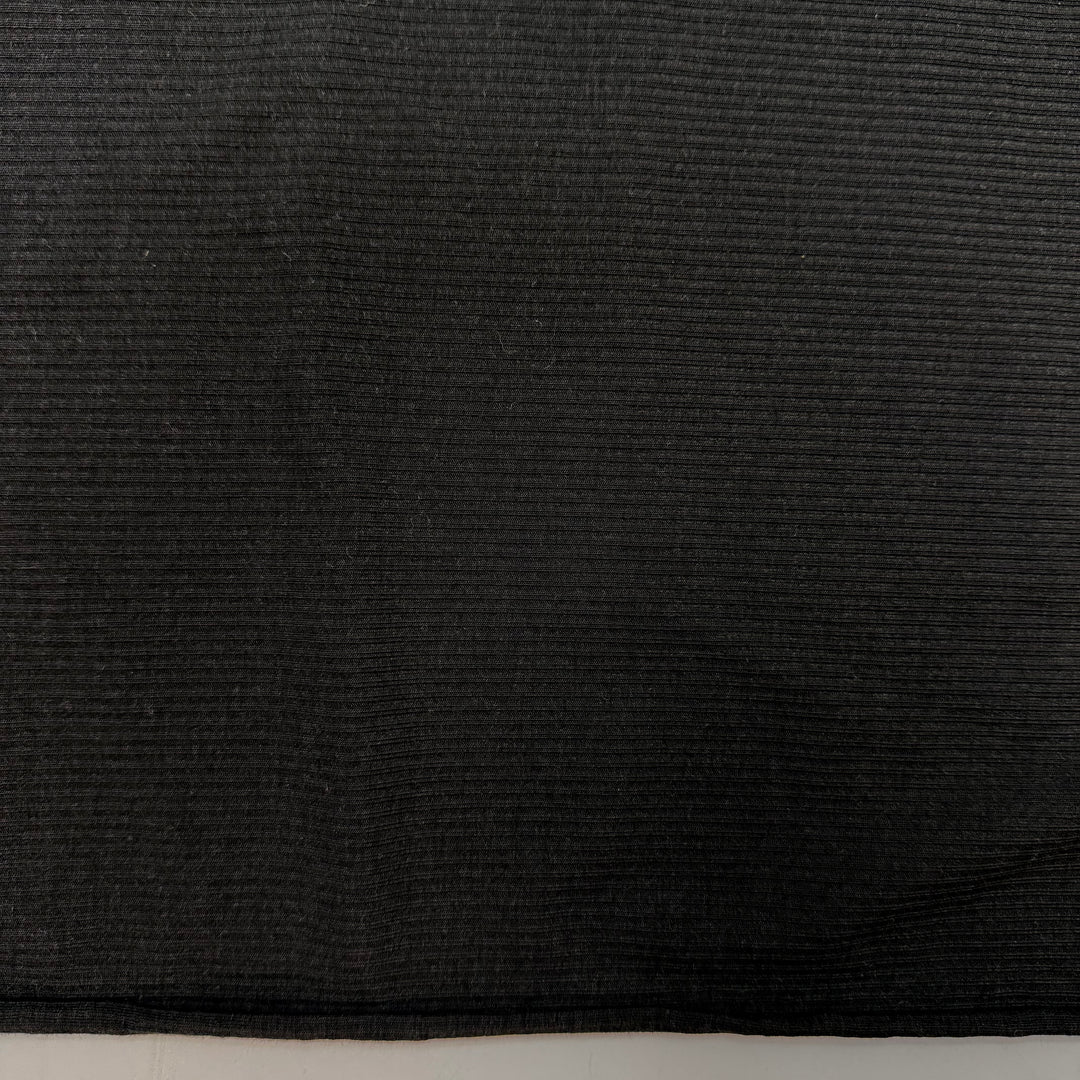 Recovery Day - Rib Knit Polyester Blend Knit - Black - 1.6M Bundle