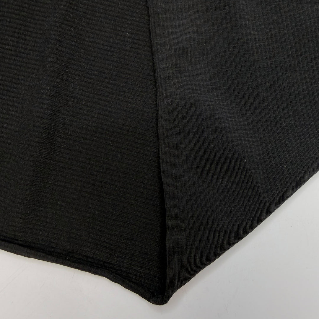 Recovery Day - Rib Knit Polyester Blend Knit - Black - 1.6M Bundle