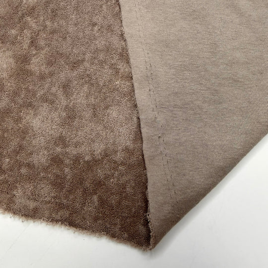 Groovadelic - French Terry Cotton Blend Knit - Beige/Grey - 2M Bundle