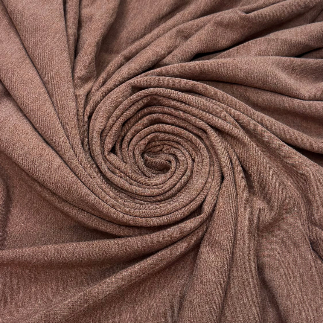Boogie Down - French Terry Bamboo Blend Knit - Dark Pink/Beige - 2.3M Bundle
