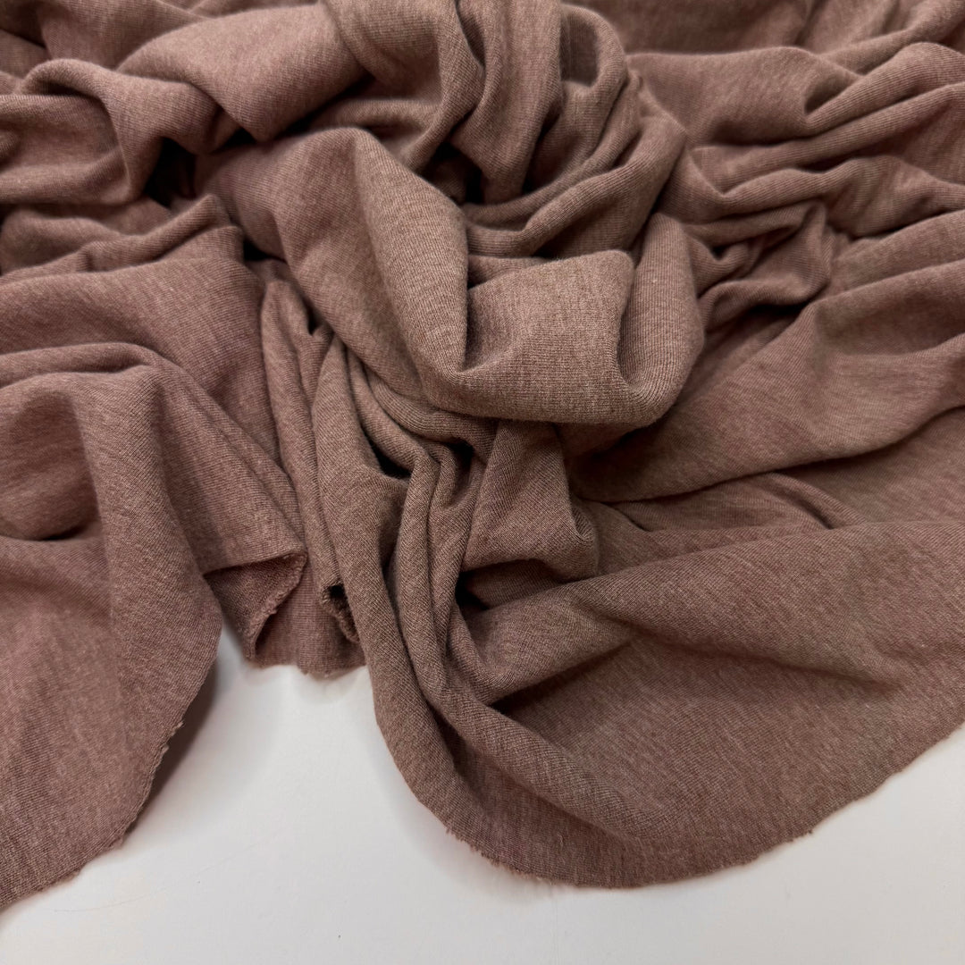 Boogie Down - French Terry Bamboo Blend Knit - Dark Pink/Beige - 2.3M Bundle