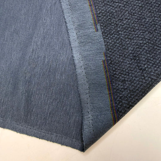 Groove To The Max - Double Cloth Knit Polyester Blend  - Light Navy - 1.3M Bundle