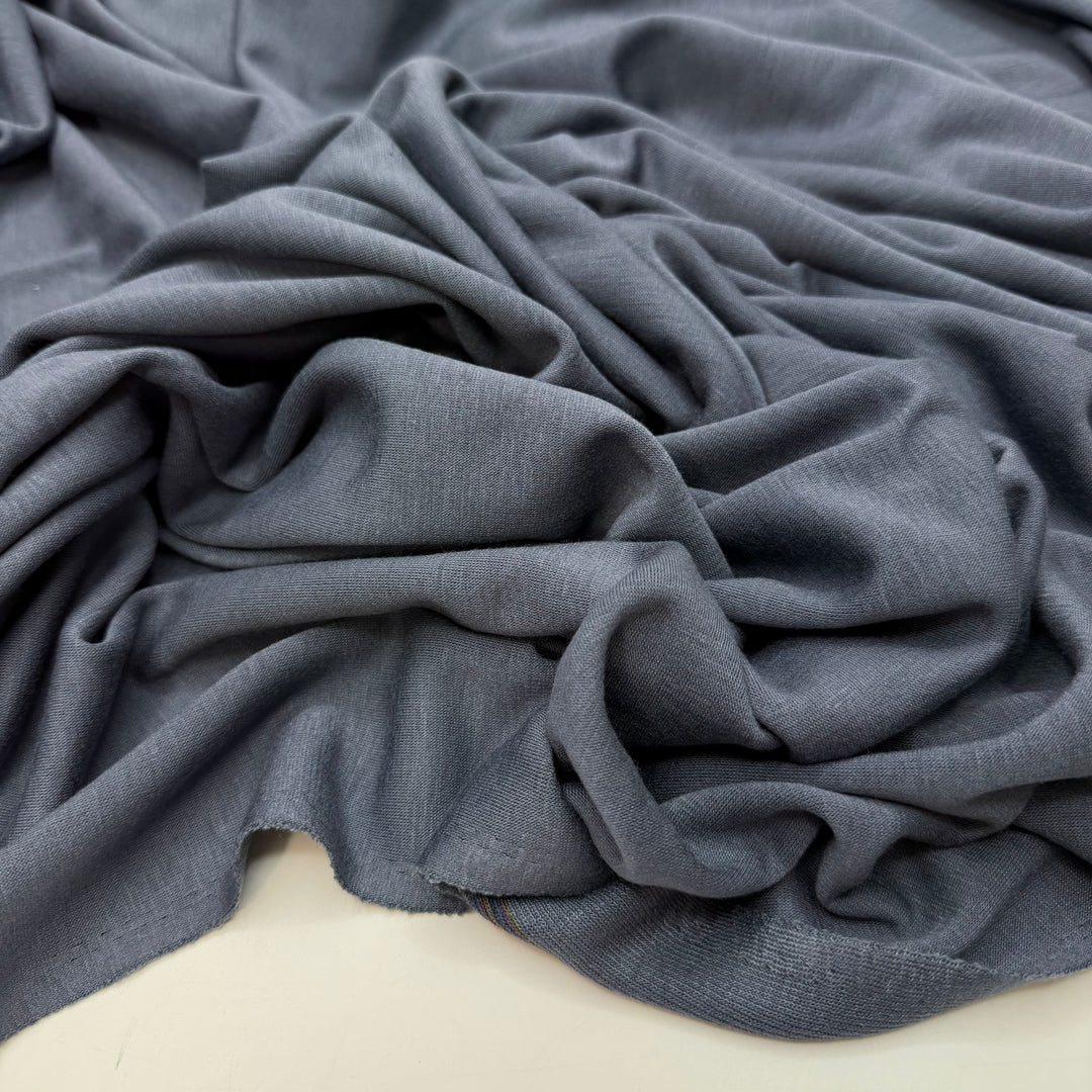 Groove To The Max - Double Cloth Knit Polyester Blend  - Light Navy - 1.3M Bundle