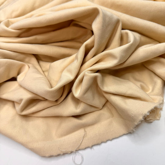 Play That Funky Music - Brushed French Terry Bamboo Blend Knit - Light Beige - 0.9M Bundle