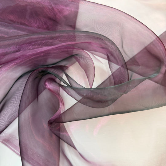 Evil Queen Glam - Organza Poly Woven - Burgundy - Bundles