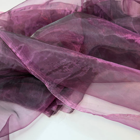 Evil Queen Glam - Organza Poly Woven - Burgundy - Bundles