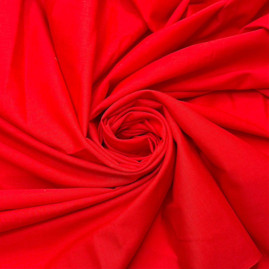 Sweater Late Than Never - Cotton Blend Woven - Red - 1.3M Bundle
