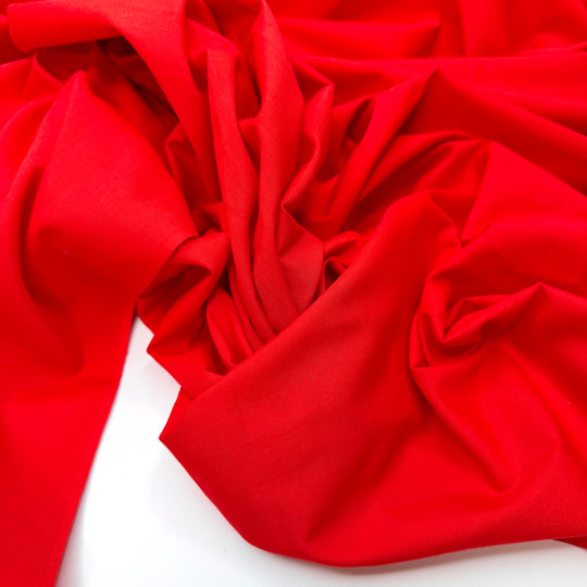 Sweater Late Than Never - Cotton Blend Woven - Red - 1.3M Bundle