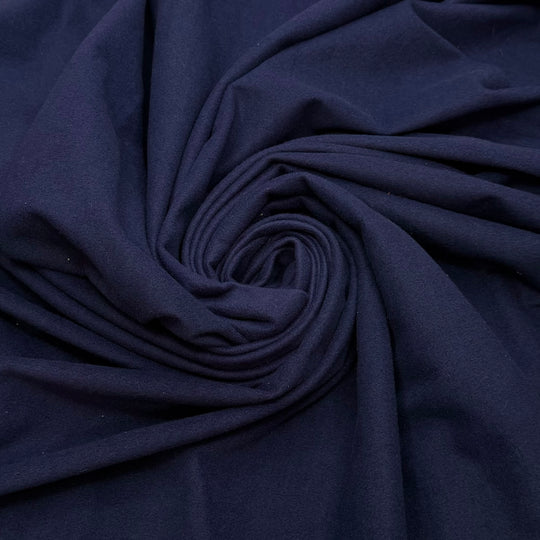 All Pie Myself - Jersey Fleece Polyester Blend Knit - Navy - 1M Bundle