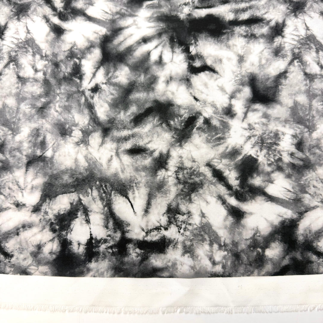 Talk Turkey To Me - Polyester Blend Woven - Dark Grey Abstract - 0.9M Bundle