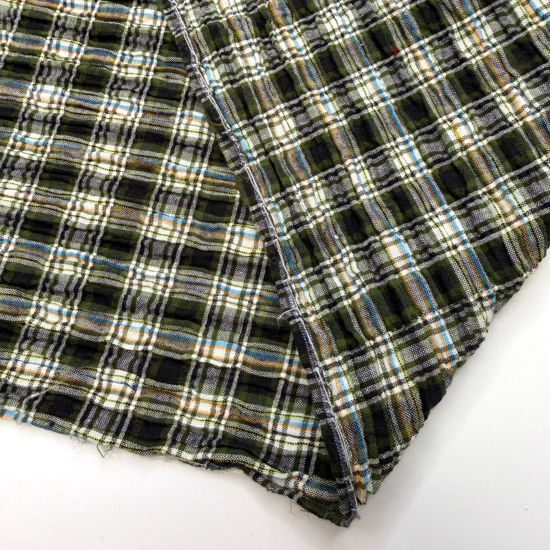 I Only Have Pies For You - Cotton Woven - Dark Green Multi Plaid - 3.4M Bundle