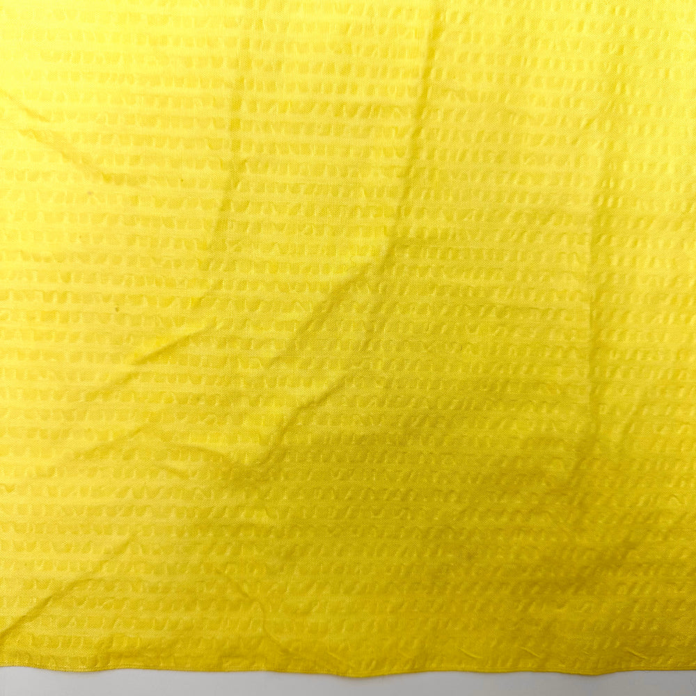 Feel Butter Soon - Seersucker Poly/Cotton Woven - Light Yellow - 4M Bundle