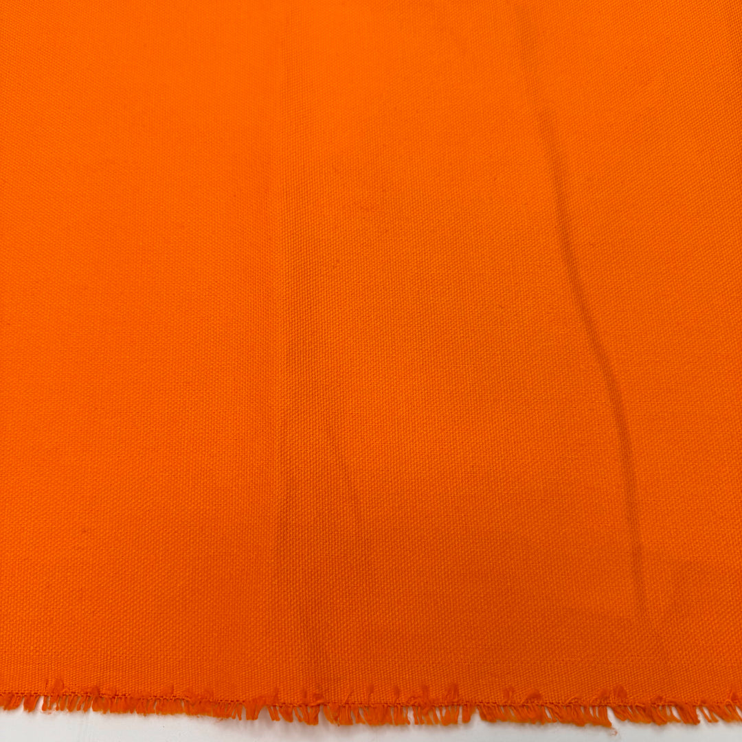 Yam-tastic - Cotton Woven - Orange - 1M Bundle
