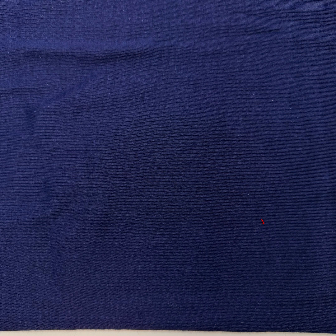 Back In My Day - Tubular Rib Knit Cotton Blend Knit - Dark Blue - 2M Bundle